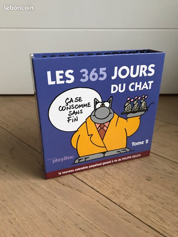 Calendrier perpétuel Les 365 jours du chat Tome 2 (image 1)