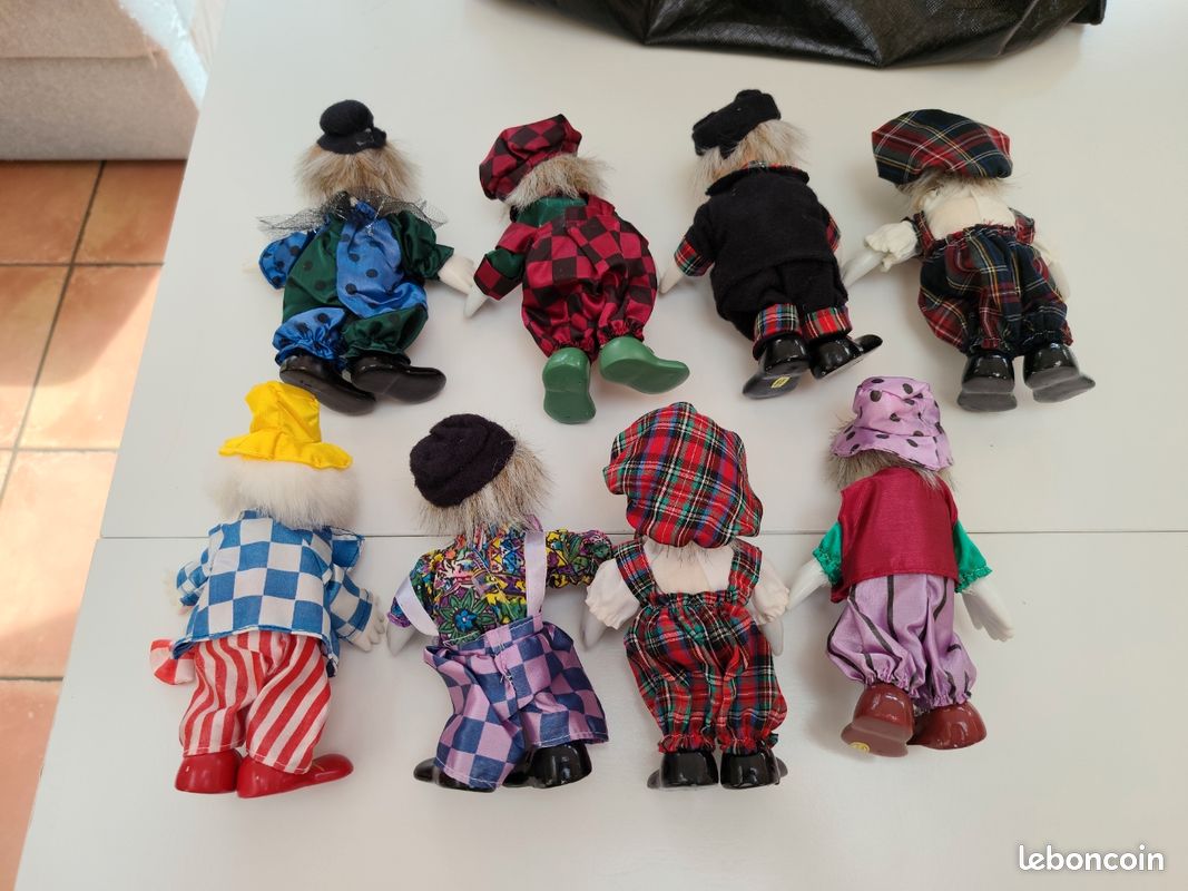 Lots de petits clowns en porcelaine (image 7)