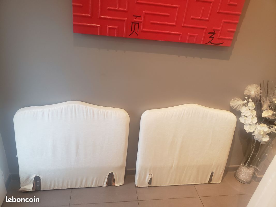 2 Têtes de lit à recouvrir en tissu (image 1)