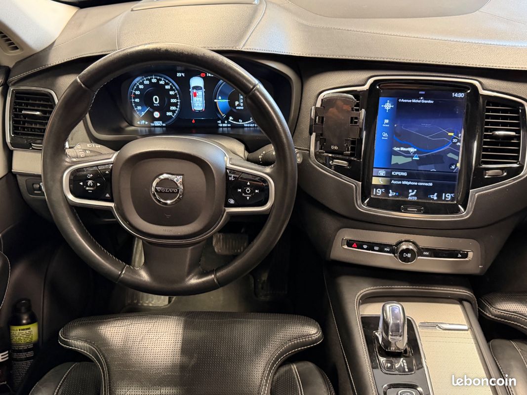 VOLVO XC90 T8 TWIN ENGINE 320Ch + 87CH INSCRIPTION LUXE GEARTRONIC 7 PLACES TOIT OUVRANT PANORAMIQUE (image 15)