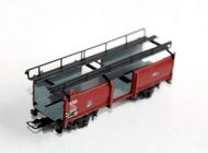 Märklin 4612 DB Autotransportwagen unbeladen 4x (Gebraucht) in