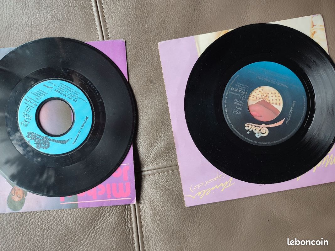 2 vinyles Michael Jackson (image 4)
