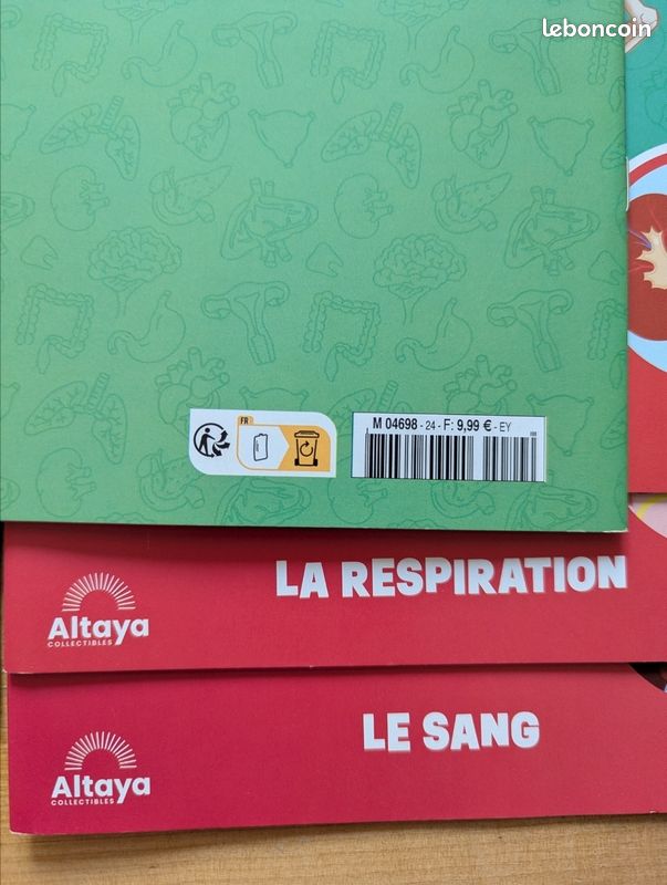 Collection Le Corps Humain Interactif Altaya – 6 fascicules (image 2)
