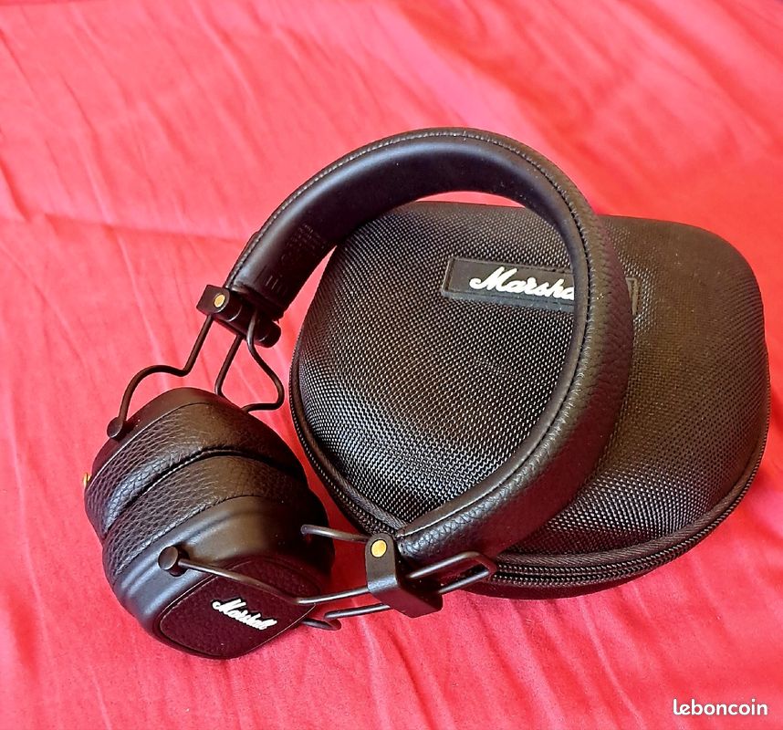 Casque Marshall Major neuf avec housse de protection (image 2)