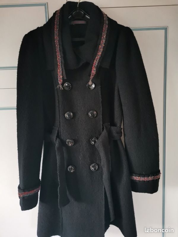 Manteau laine Active Creation (image 1)