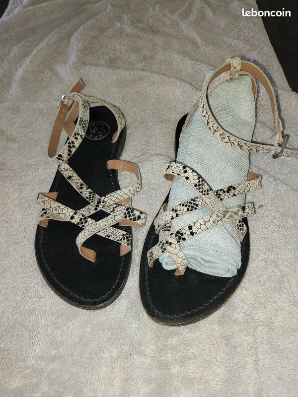 Sandale brides serpent (image 2)
