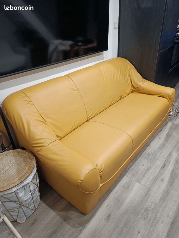 Canapé cuir (image 3)
