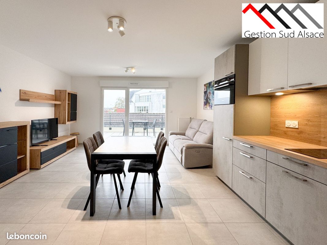 Appartement 2 pièces 44 m² · à Wittenheim · 44 m² · 745 €/mois