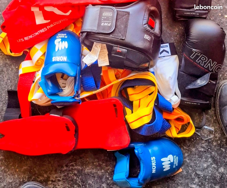 Lots sports combat avec sac monaco (image 7)