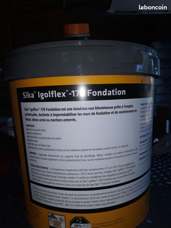 Sika igolflex 178 pot de 10l (image 3)