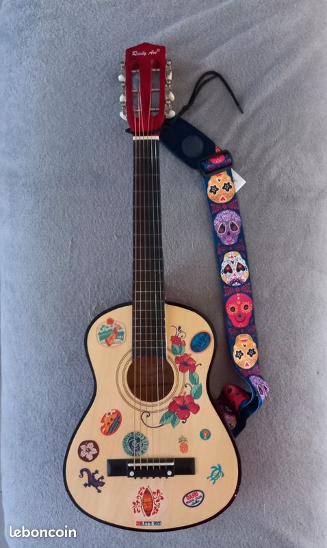 Guitare junior Ready Ace avec sangle Shiver et housse Shiver (image 2)
