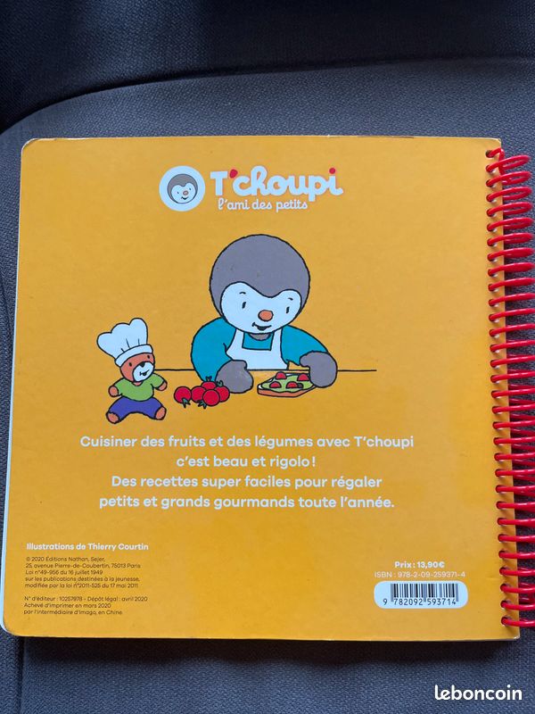 Livre cuisine enfant tchoupi (image 2)
