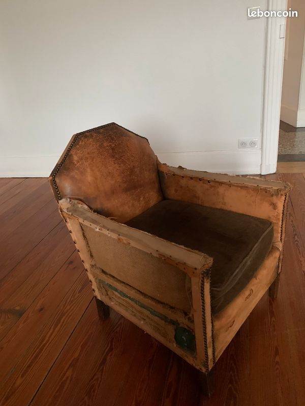 Carcasse fauteuil club (image 1)