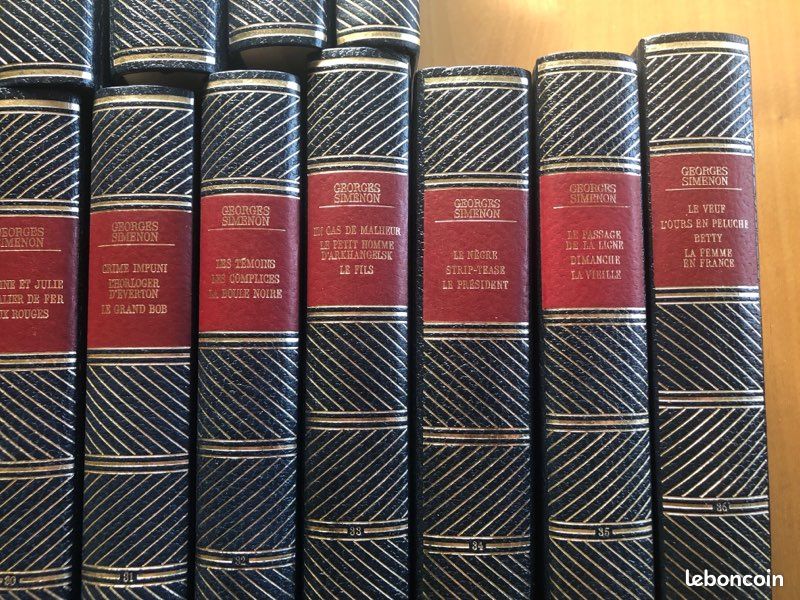 2 séries de romans de Georges Simenon (image 7)