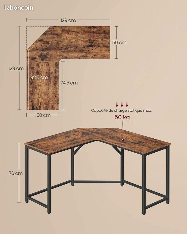 Bureau d'angle (image 5)