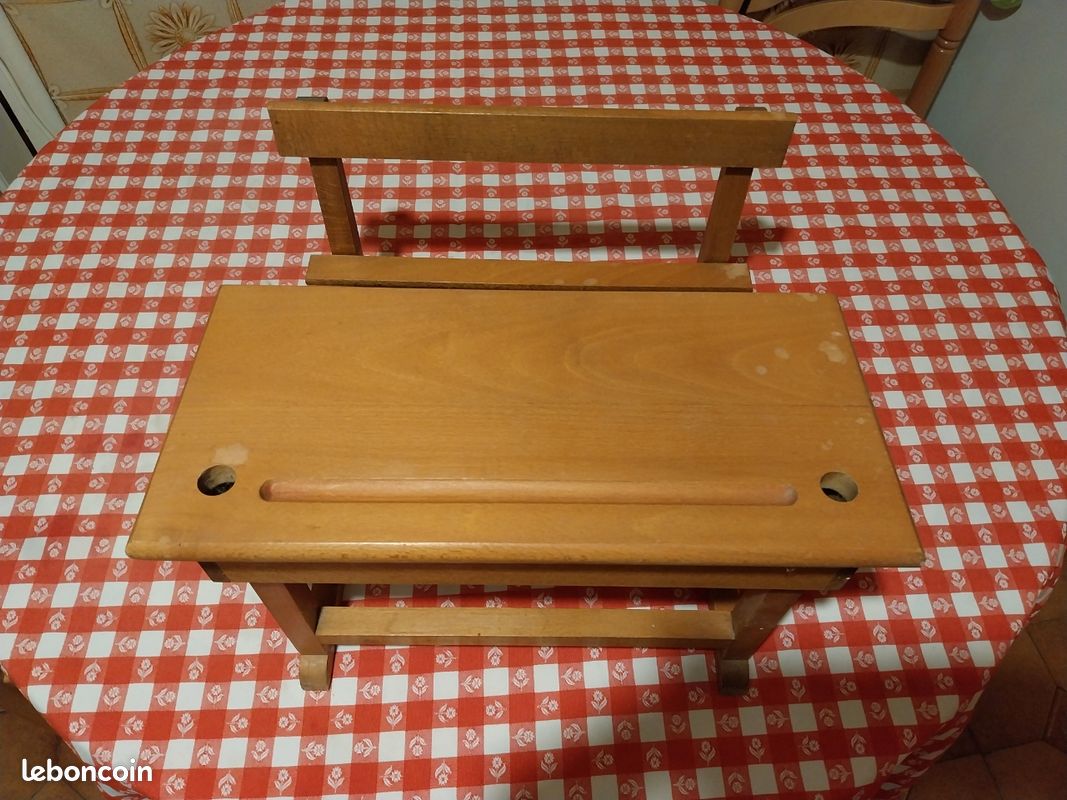 ANCIEN BUREAU D ecolier EUR 45,00 - FR