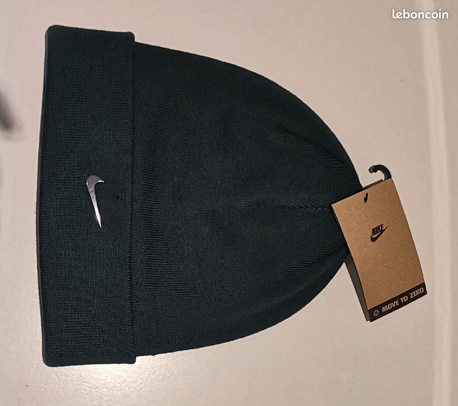 Bonnet neuf unisexe vert foncé Peak Nike taille unique (image 1)