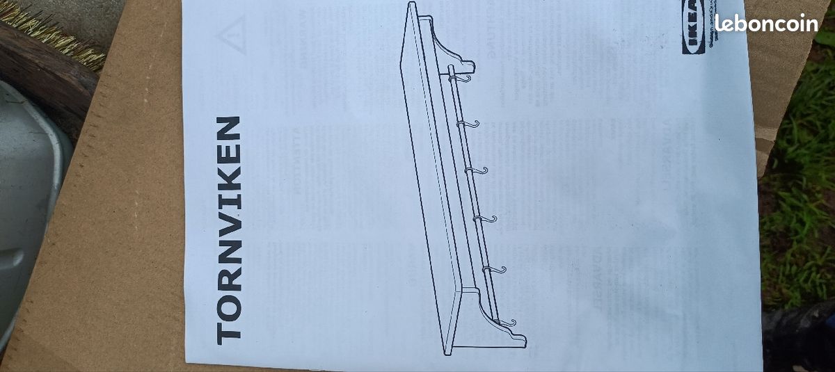 Étagère Ikea gris 1.20m (image 3)