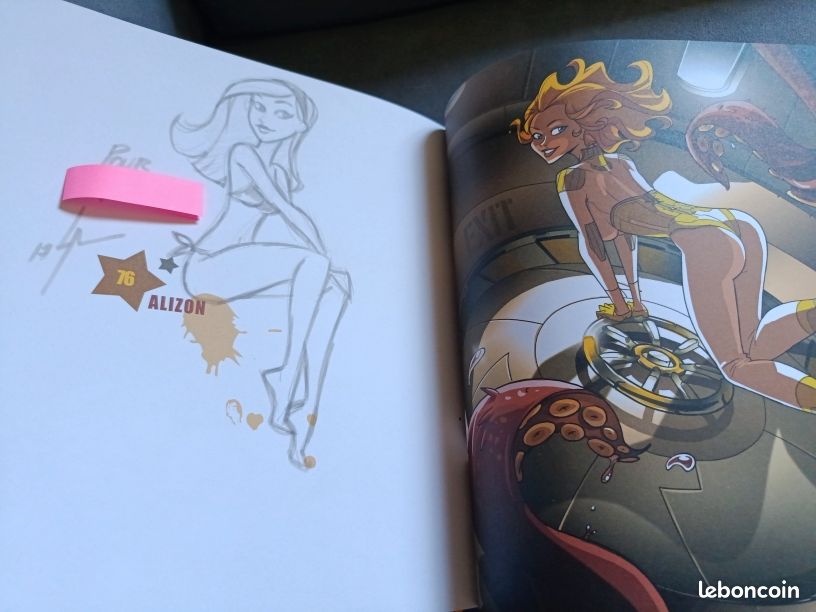 Bd dédicacées Eo Les Filles De Soleil T15 Érotique Rare Alizon (image 1)