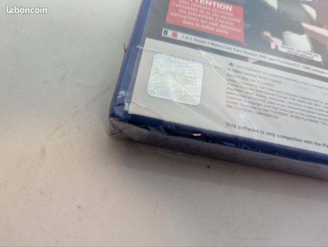 The King Of Fighters 2003 PS2 NEUF Sous Blister