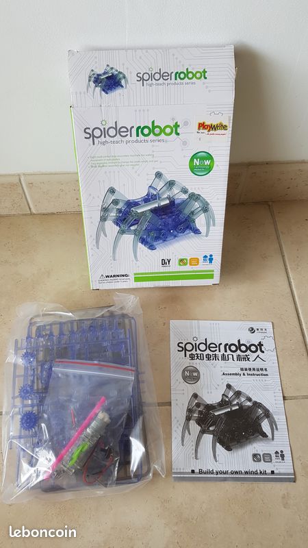 Spider robot a monter (image 1)