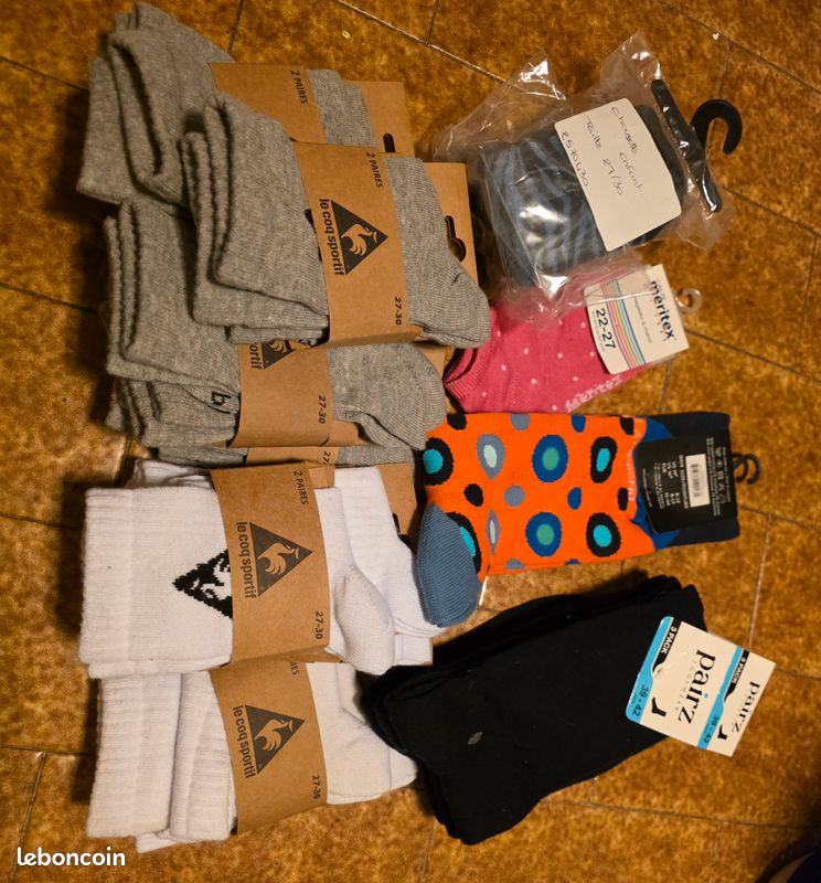 Lot chaussettes (image 1)