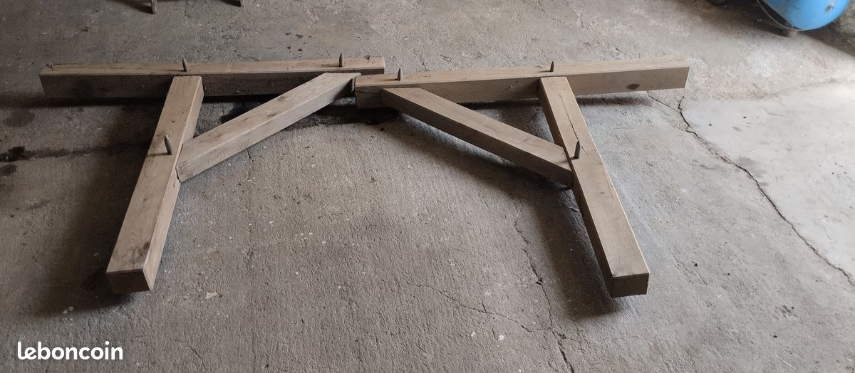Auvent, marquise en bois (image 6)