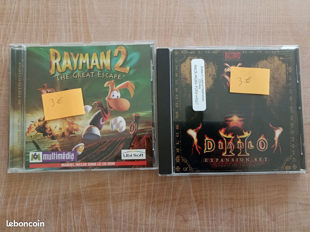Lot de jeux pc, 3 euros chaque (image 1)