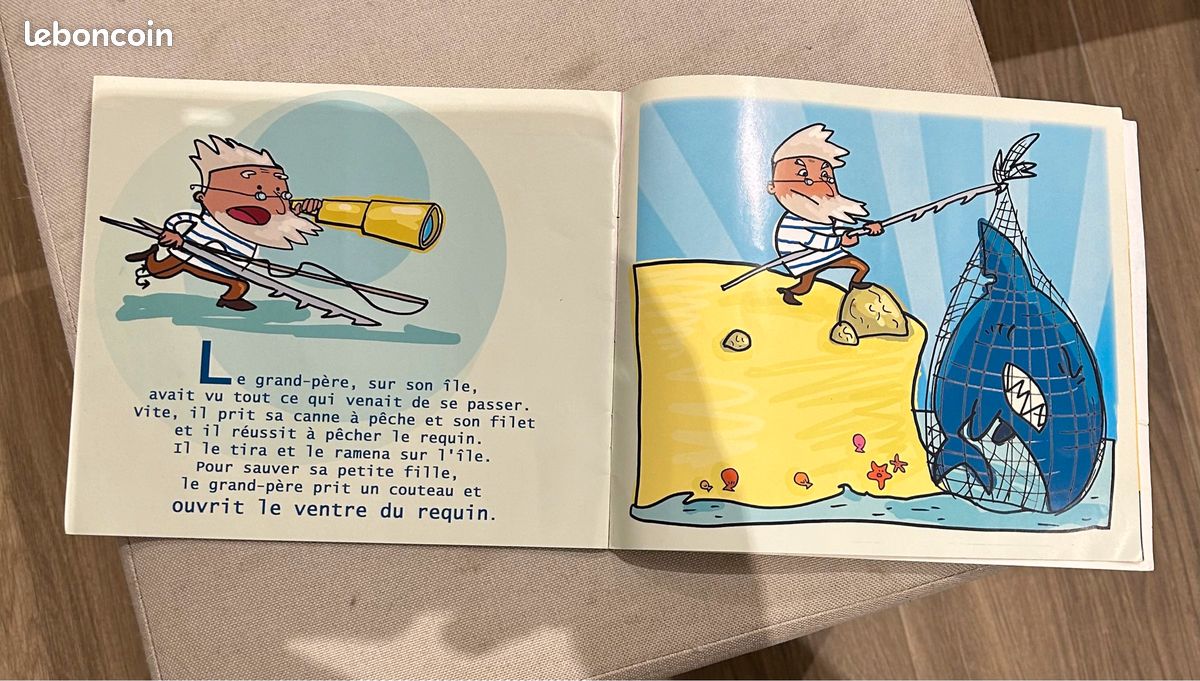 Livre enfant : le petit chaperon rose et le petit chaperon jaune (image 4)