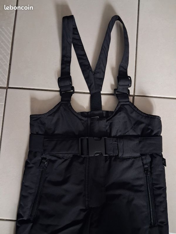 Paire de surbottes enfant noires 50 cm