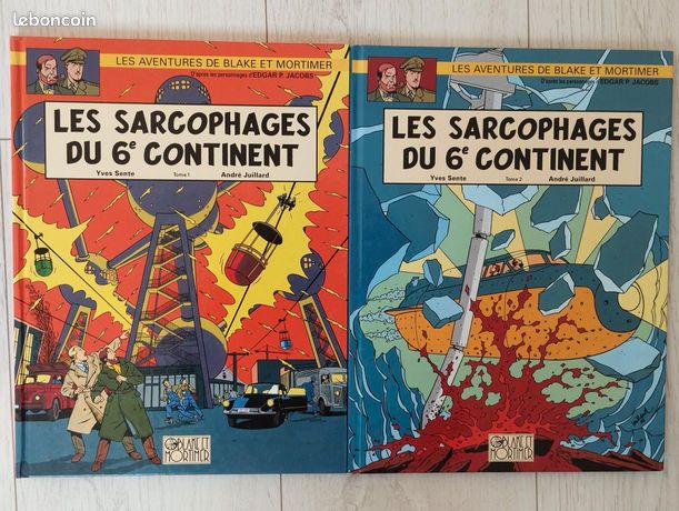 BLAKE ET MORTIMER #16 - Les sarcophages du 6ème continent (tome 1/2