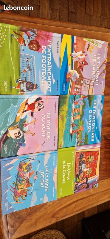 Lot de 6 livres McDonald's (image 1)