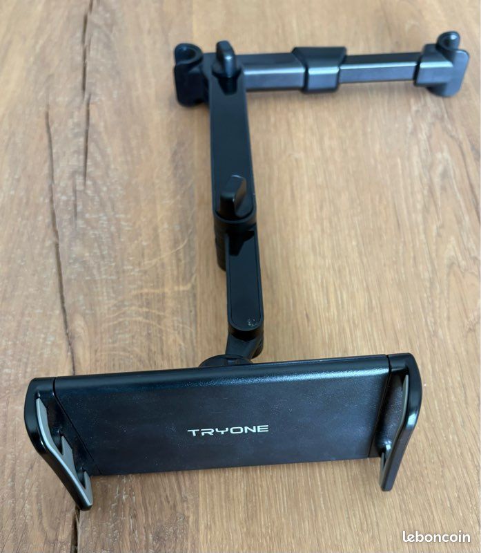 Support universel pour téléphone/tablette pour voiture sur appui tête arrière (image 4)