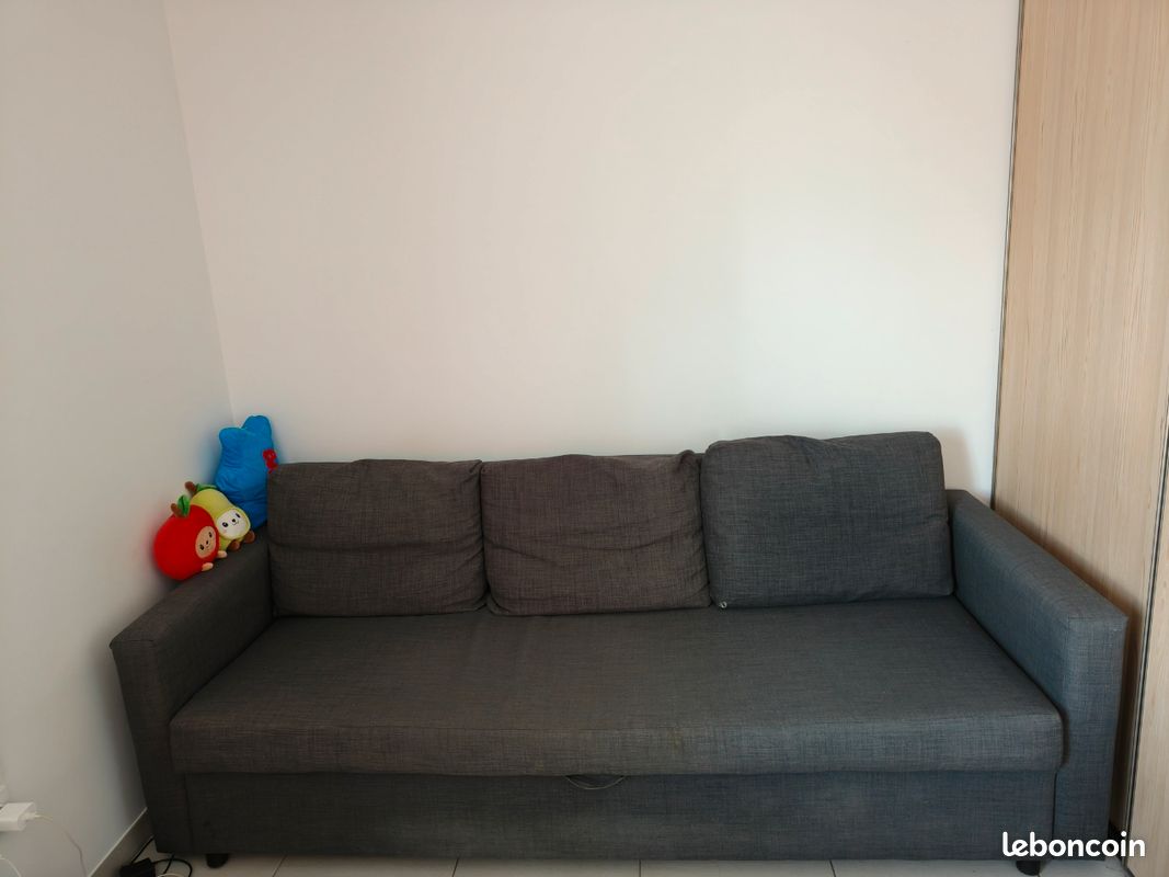 Canapé convertible IKEA Friheten – bon état – 50 (URGENT) (image 1)