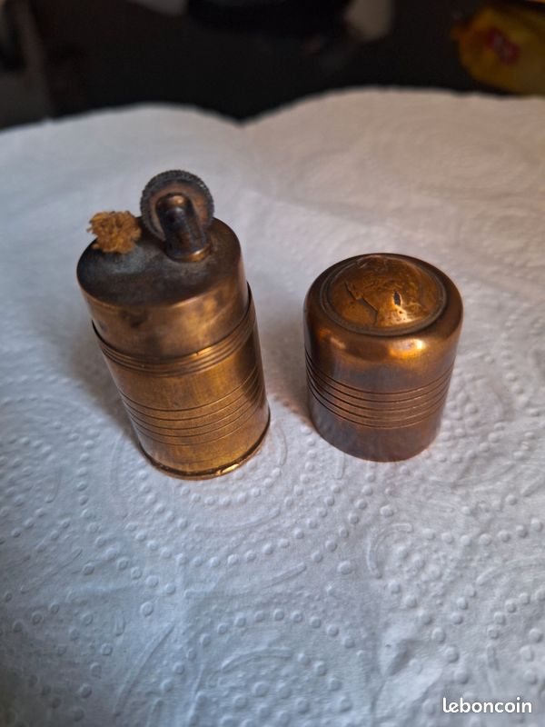 Ancien briquet de poilu artisanat de tranchée (image 1)