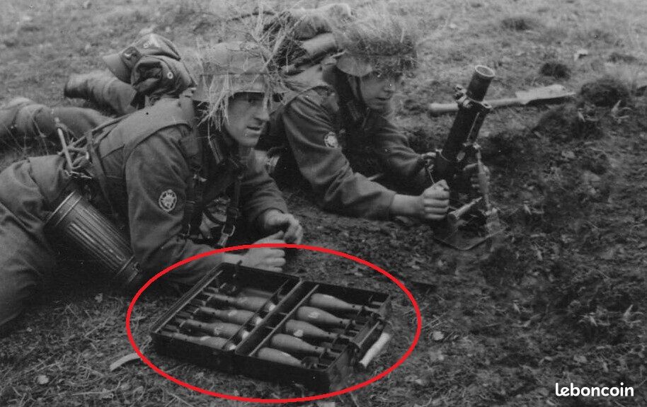 Caisse vide allemande 5 cm GrW36 ww2 (image 2)