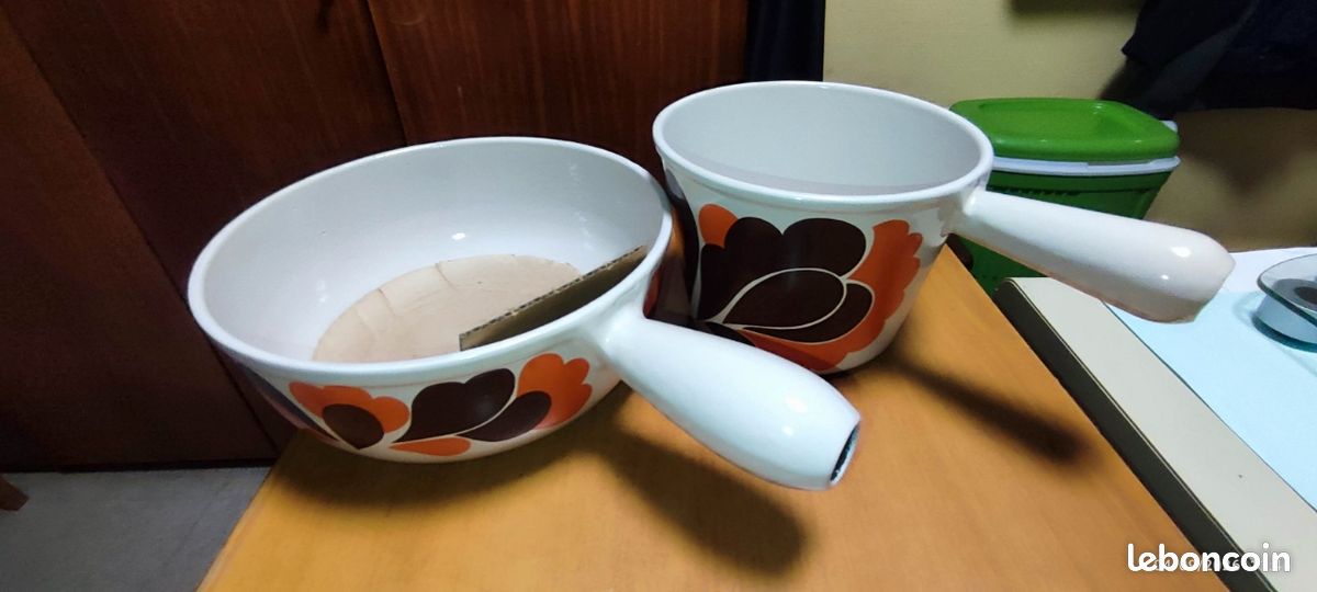 Lot de 2 caquelons Le Creuset vintage années 70 (image 4)