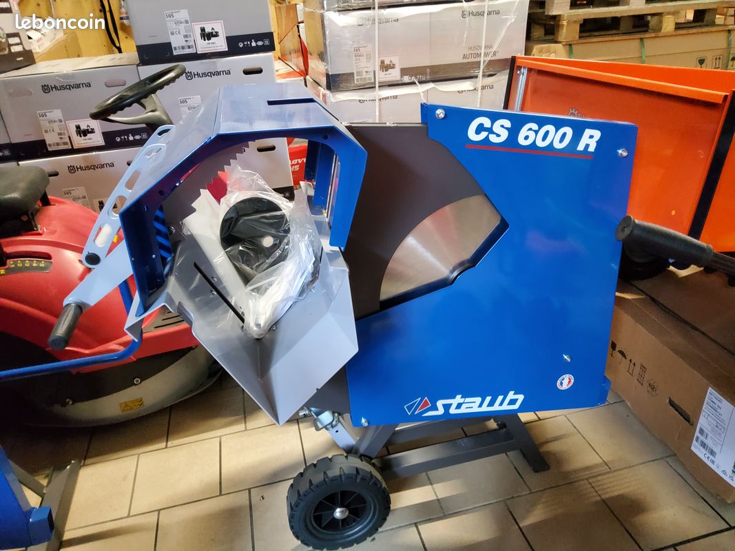 🪵🪵🚨Destockage scies chevalet bûches lame pointes carbure Staub CS600E CS600 Boyer Motoculture (image 3)