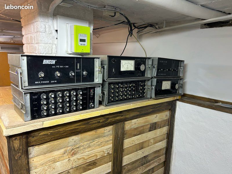 Lot Binson amplis, mixers enceintes etc.. (image 1)