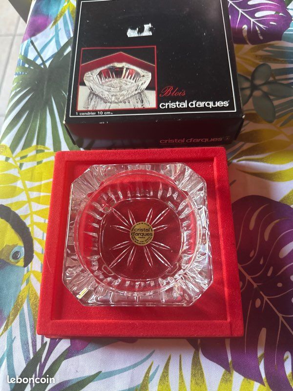Cendrier cristal d arques (image 1)