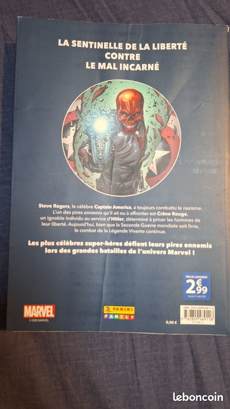 BD Marvel Captain America vs Crâne Rouge T9 (image 2)