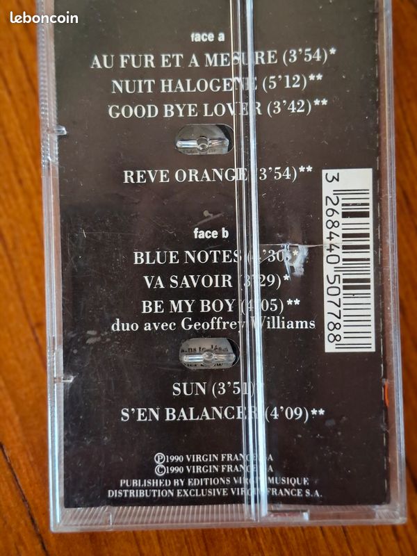 Cassette audio Liane Foly (image 2)