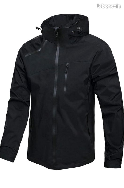 SUKUTU Veste Outdoor Imperméable Pour Homme Avec Doublure