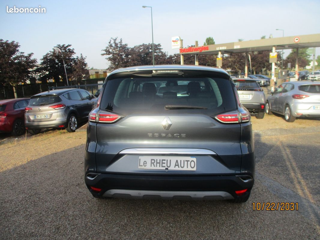 Renault ESPACE V 1.6 DCI INTENS 160CH BVA6 1.6 BLUE DCI 160CH INTENS 7 PL EDC (image 10)
