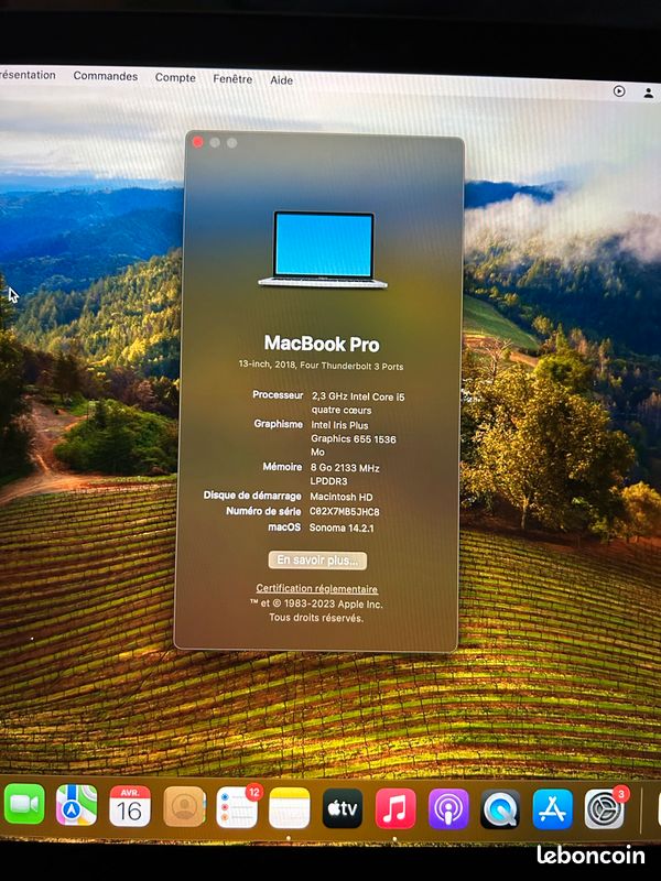 Macbook pro touch bar (image 1)