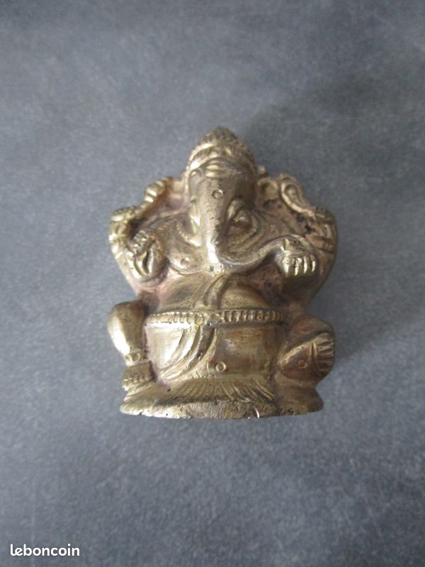 Ganesh statuette dorée (image 2)