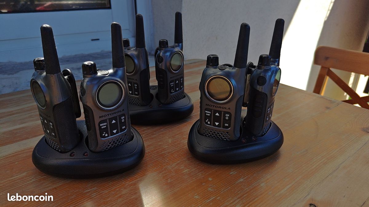 Pack de 2 talkies-walkies Motorola TLKR T42 - SD-Equipements