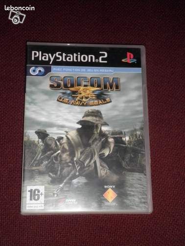 2 jeux PS2 "socom" et "socom2" (image 1)