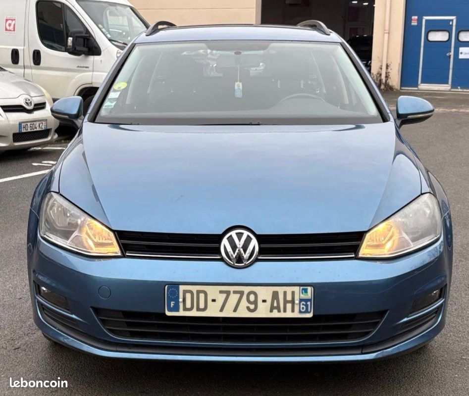 Volkswagen golf vii sw 1.6 tdi 105ch bluemotion technology fap confortline business 2014 (image 2)