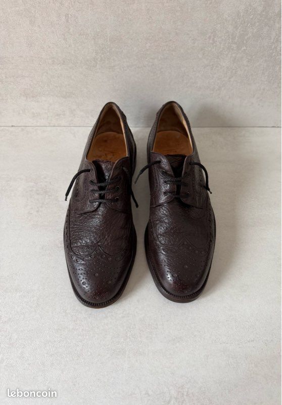 VTG 70's St Moritz CHAUSSURES DE MARCHE T 42 MADE IN ITALY COLLECTOR A 45€ ACH I
